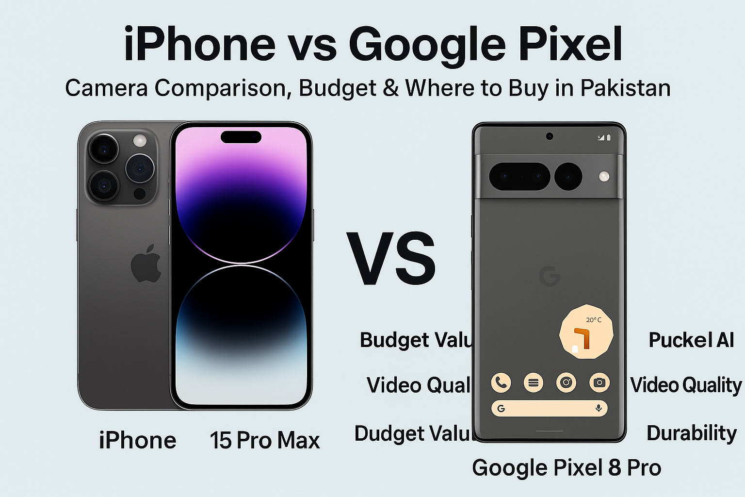 iPhone vs Google Pixel: Camera Comparison